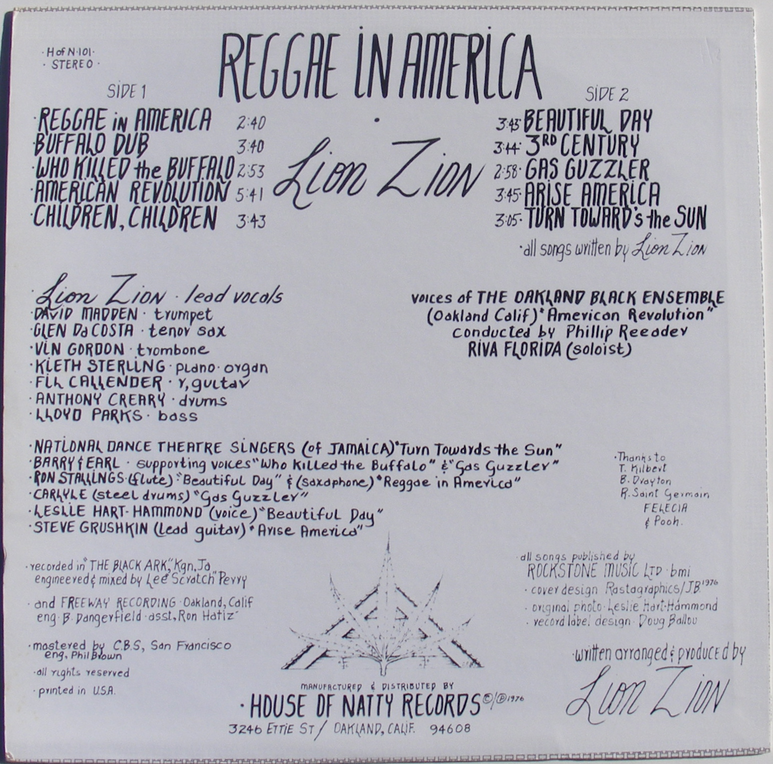 Reggae Charts 1977